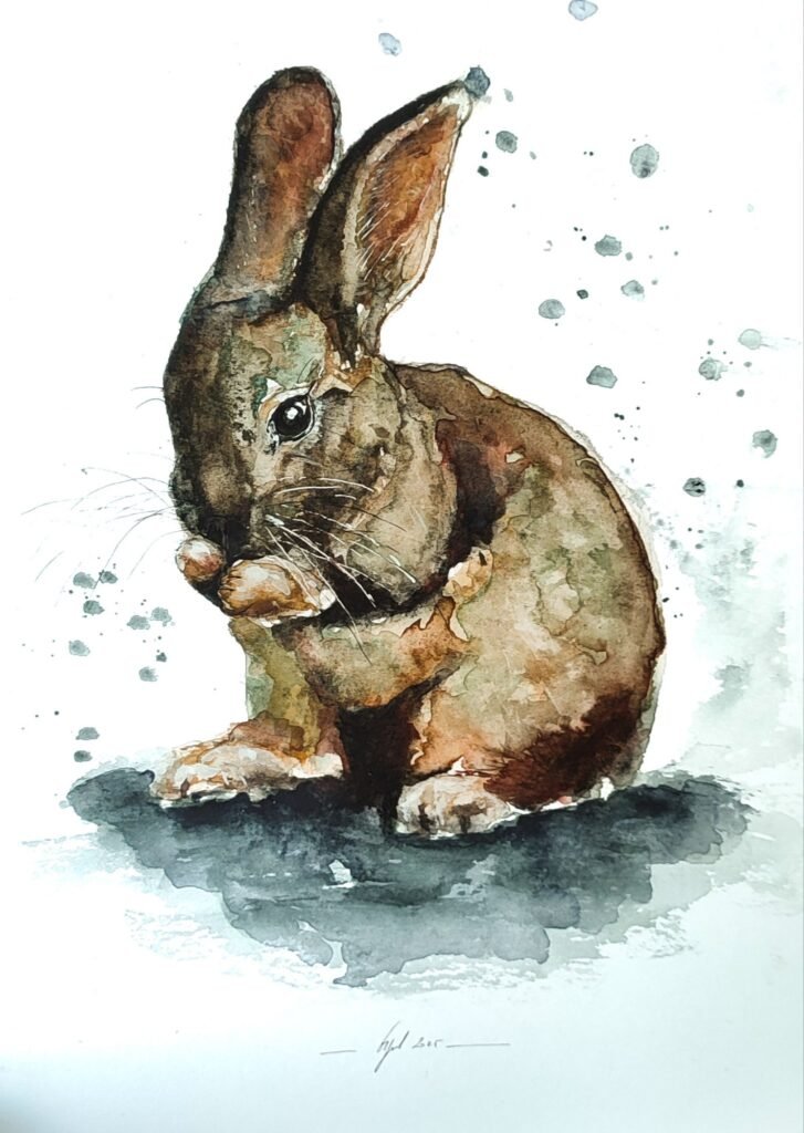 LE LAPIN BLEU ( vendu )- Juin 2025