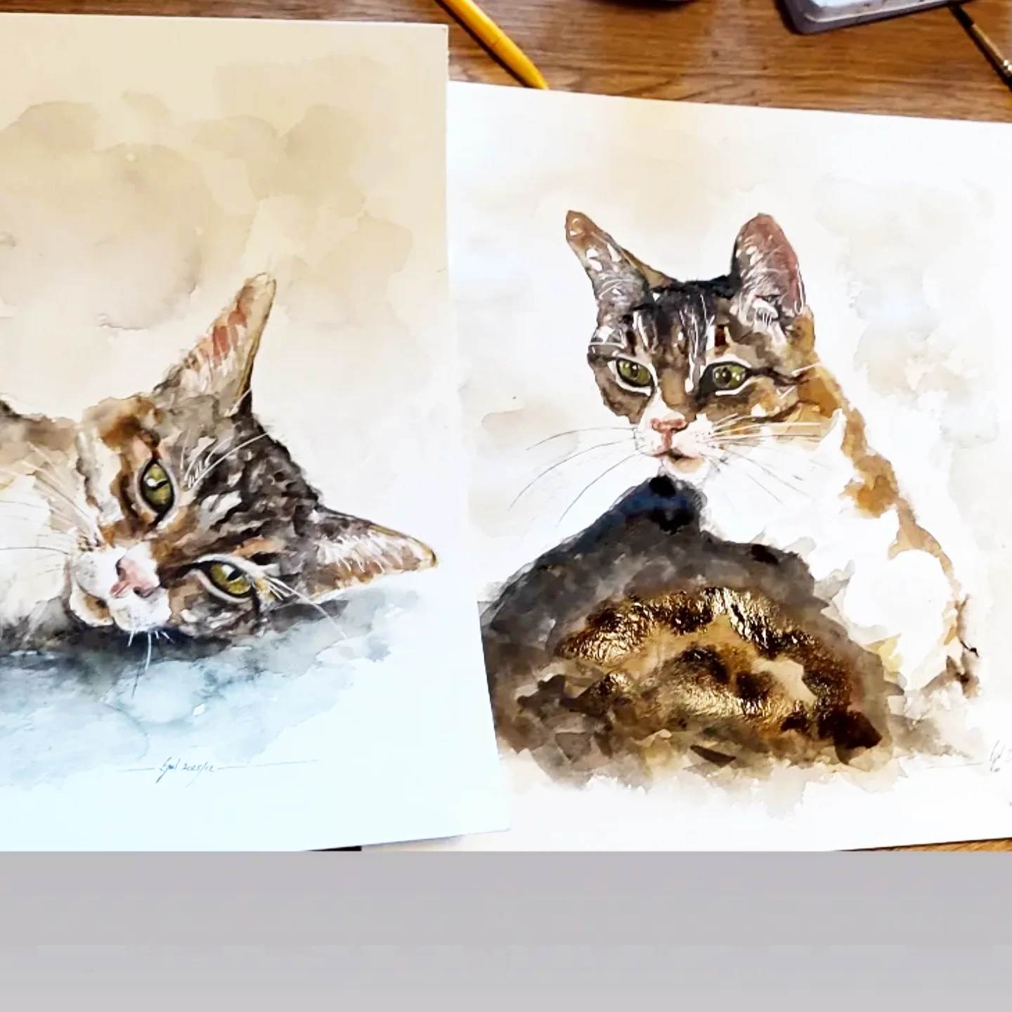 PORTRAITS (à la demande) en 24 x 30 cm – Image 11