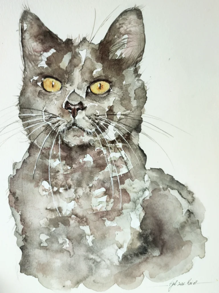 PORTRAITS (à la demande) en 24 x 30 cm